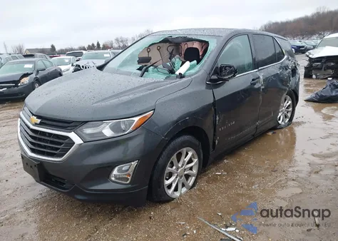 2019 Chevrolet Equinox Lt из США, поврежденный, VIN 3GNAXKEV0KS502591